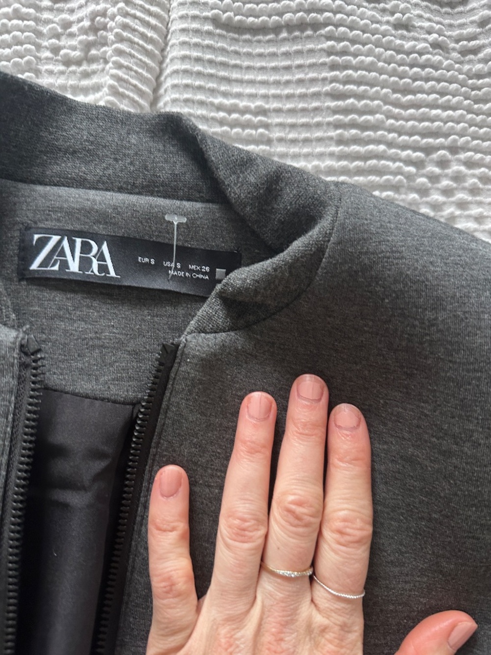 New Zara Bomber Jacket - Picture 6 of 6